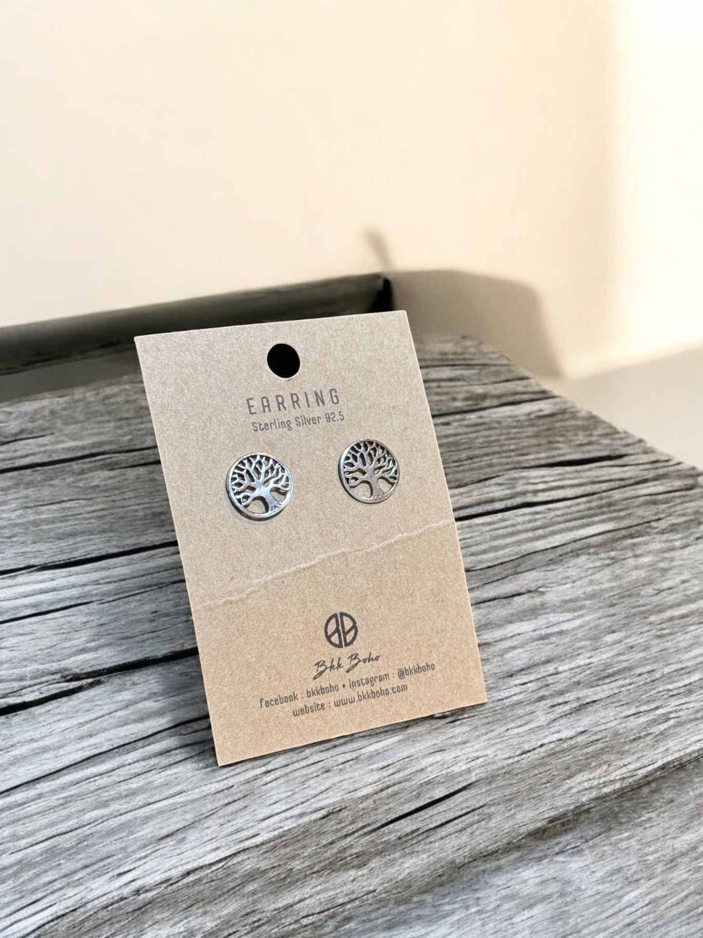 Tree of Life Stud Earrings