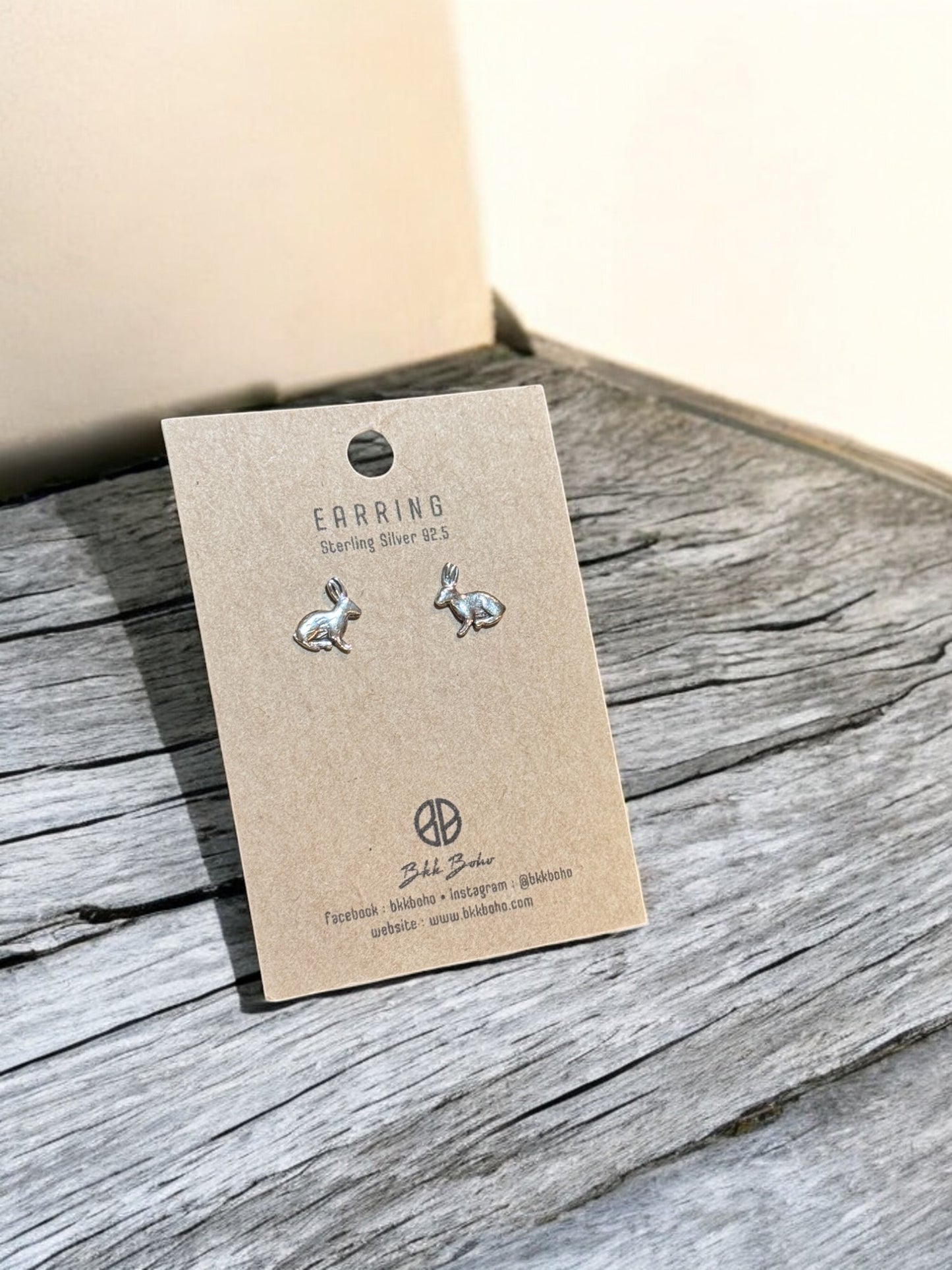 Rabbit Stud Earrings