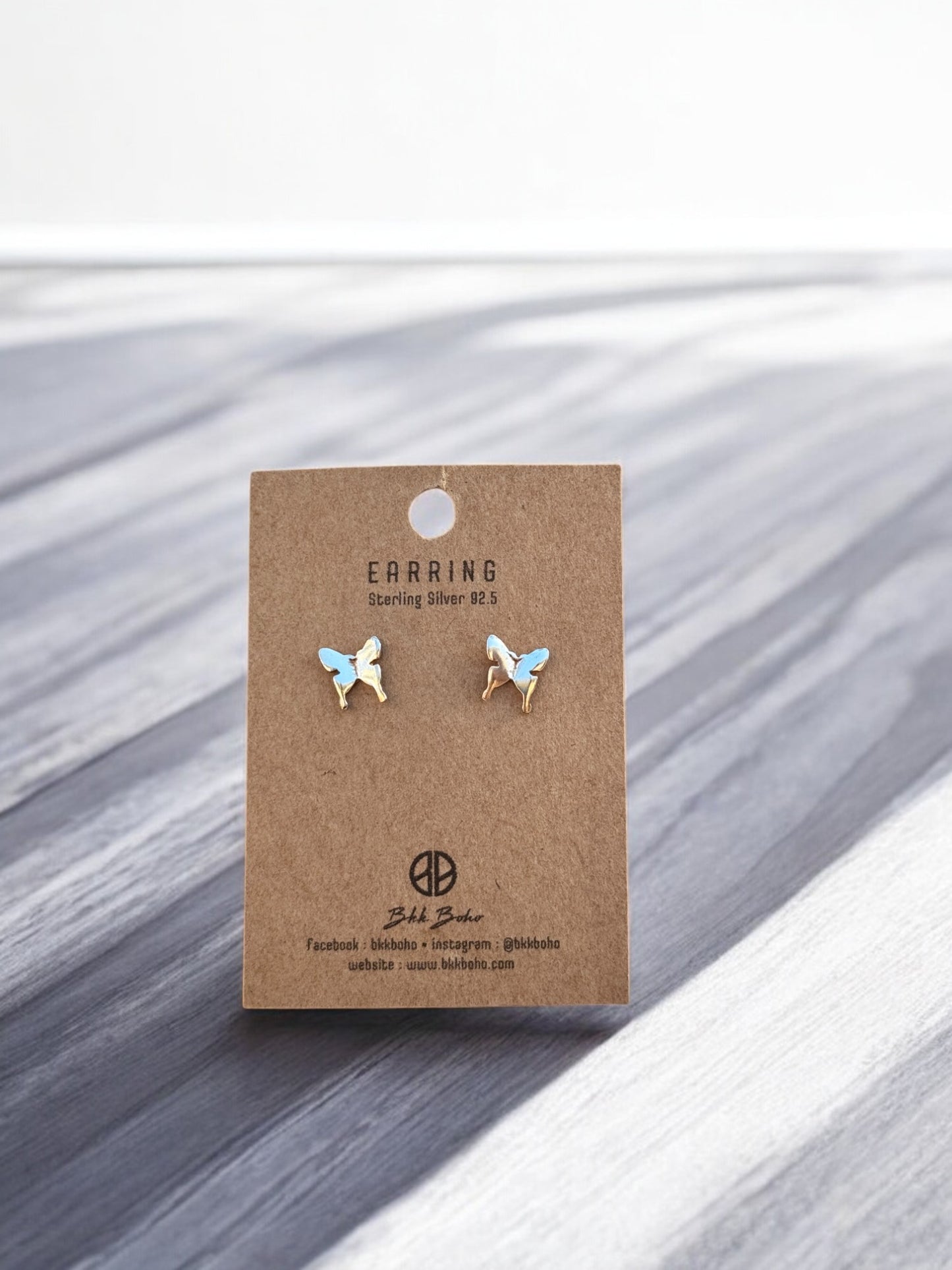 Butterfly Stud Earrings