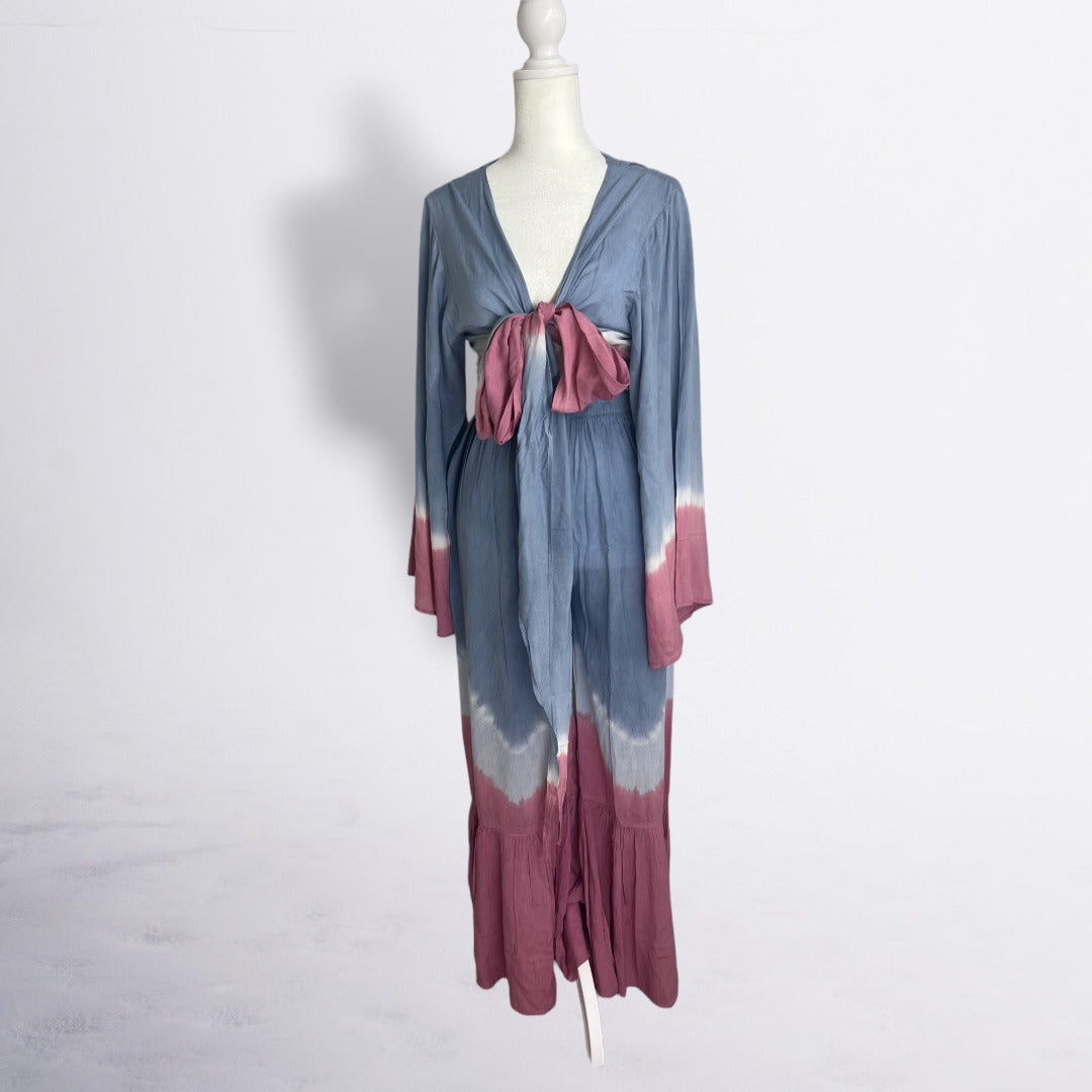 Gradient Tie-Dye Fun Set - Bow-Tie Long Sleeves image 7